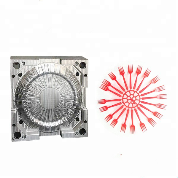 Plastic dining fork mould